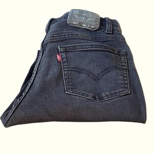 Levi’s Boy’s 502 Black Wash